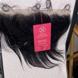 Mink Remy 1B 100% Human Hair 13”X5” Lace Frontal